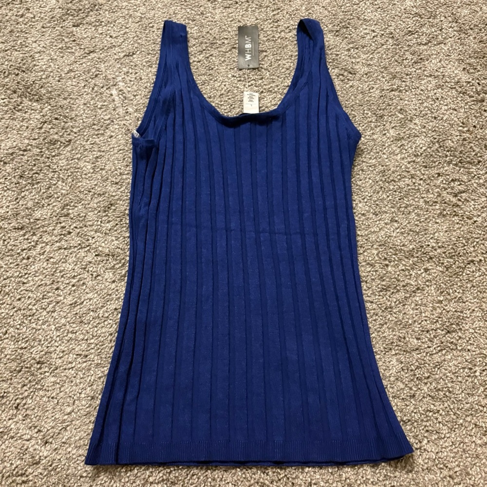 WHBM Ribbed Knit Tank - Picture 4 of 4